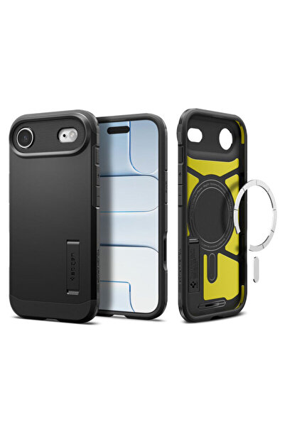 Spigen Husa iPhone 17 Air Tough Armor "T" MagSafe, negru