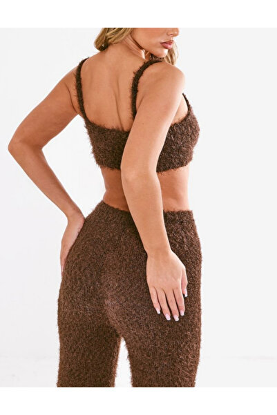 Pretty Little Thing PRETTYLITTLETHING top, brown