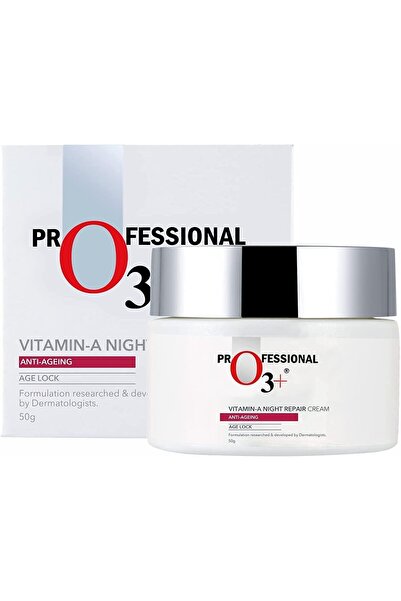 O3+ كريم إصلاح البشرة الليلي بفيتامين أ من ديرمال زون 50 جرام
