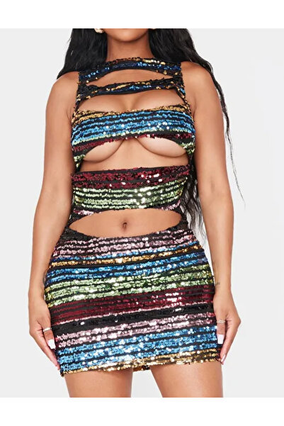 Pretty Little Thing PRETTYLITTLETHING mini dress, mix colors