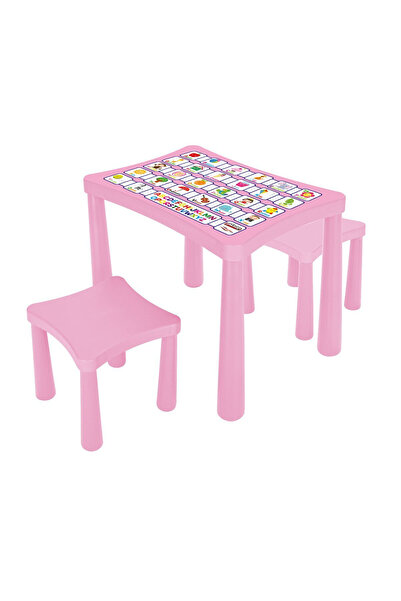 Nilly Toys 03 493 STORY طاولة بمقعدين (وردي)