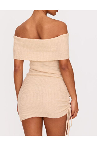 Pretty Little Thing Rochie mini PRETTYLITTLETHING, bej