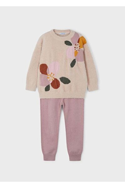 MAYORAL Female Child Knitwear Sweater Pants 2 Set 4553