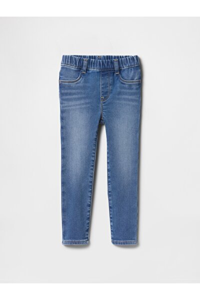 GAP Kız Bebek Mavi Skinny Pull-On Jean Pantolon