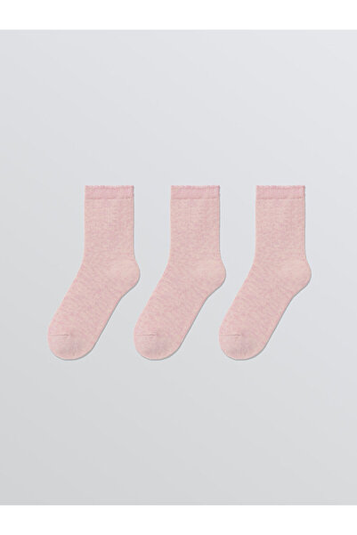LC Waikiki Sparkling Selections from Shining Store |   Girl's Sock Socks 3-Pack