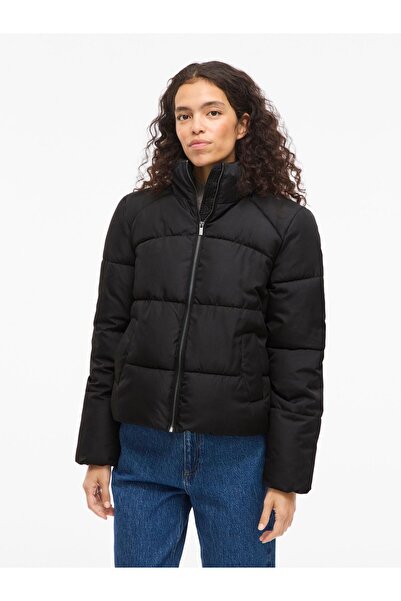 VILA Wattierte Jacke VIKARLA Stehkragen