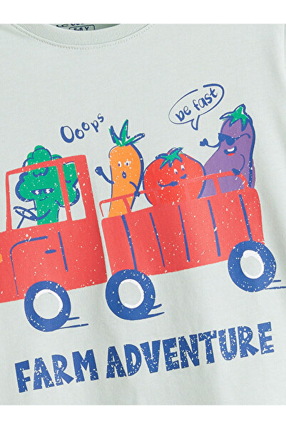 LC Waikiki Set de pijamale pentru băiat cu imprimeu