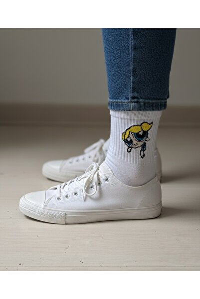 ÖZKAHRA TEKSTİL Унисекс чорапи с шарки на герои, 1 чифт