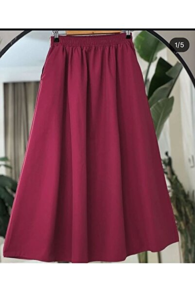ALYAM BUTİK POPLIN FUSTA LUNGA CU BUSTE DIMENSIUNEA STANDARD