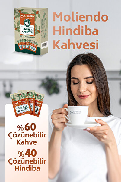 Moliendo Finest Coffee Moliendo Hindiba Kahvesi 60 Tek İçimlik Paket 120 g