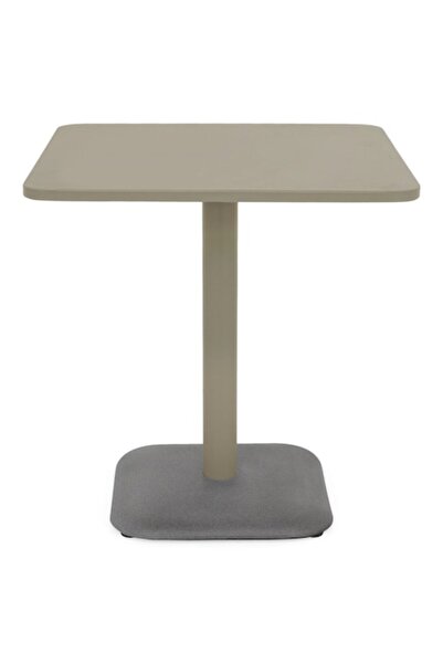 Maison Mex Square garden/patio table, VICENTE, 70x70x72.5 cm, anthracite/black