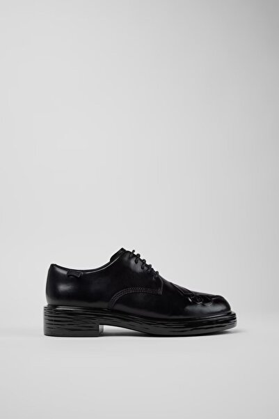 CAMPER Twins Women's Black Leather Shoes