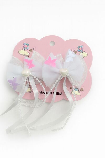 ByBest Beauty FIVON PERLE DETALIATĂ CU DETALIARE SUSPENDATE, 2 PIESE, CU CATĂ