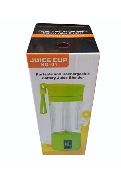 Genel Markalar Juice Cup NG-01 Taşınabilir ve Şarj Edilebilir Meyve Suyu Blender (5267)