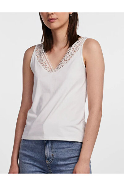 PIECES Pieces tank top, white