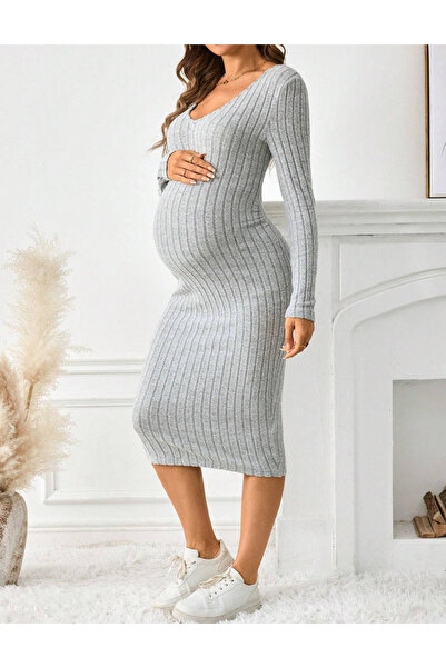 Sheya Sheya midi dress, gray