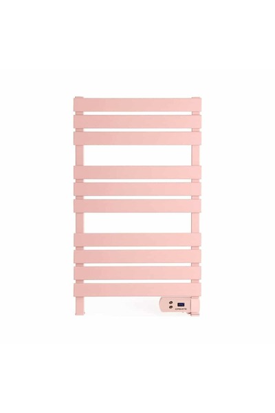 Create Calorifer electric de baie, CREATE, Prosop cald, montare pe podea/perete, roz pastel