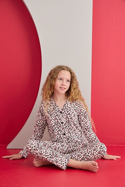 LARİCE KİDS KIZ ÇOCUK UZUN KOL PİJAMA TAKIMI