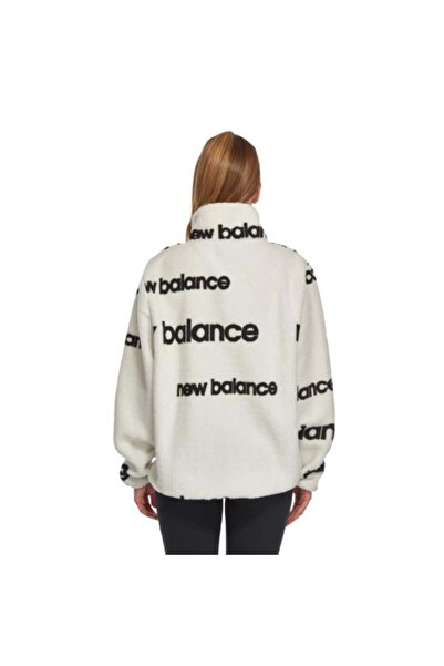 New Balance Nb Lifestyle Unisex Jacket UNC3358-WT Beyaz Ceket