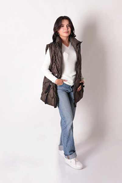 İkoll 0035283 Жіночий жилет з високим коміром