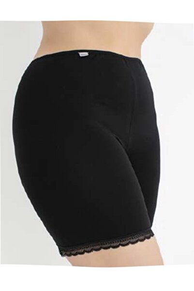 NightLove Öztaş Battal Likralı Dantelli Kısa Tayt 21012-A