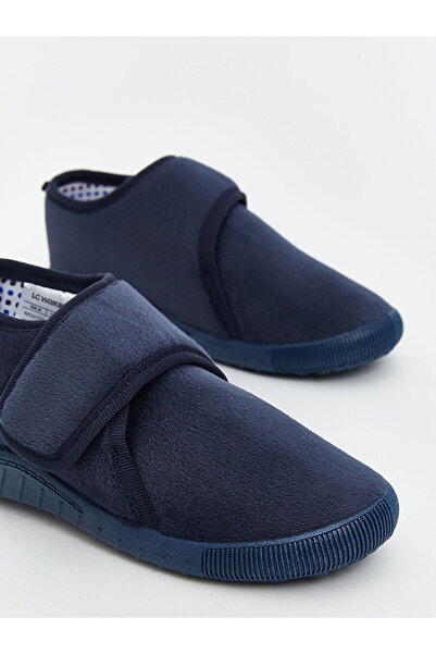 LC Waikiki Navy Blue Velcro Baby Boy Slippers