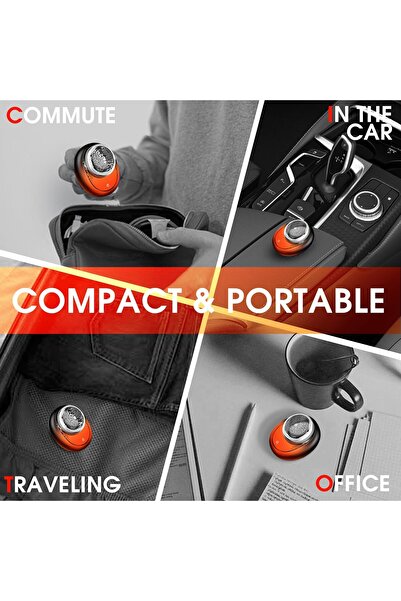 DSP Compact Men's Electric Razor - Mini Portable Shaver for Travel, Waterproof IPX7, USB-C Fast Char