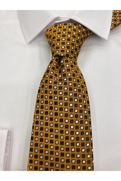 Cacharel Woven Fabric Patterned Tie