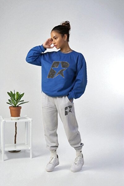 Wish BF oversized R Star με τύπωμα με κουκούλα Σετ φόρμας χειμερινό Βαμβάκι τ...