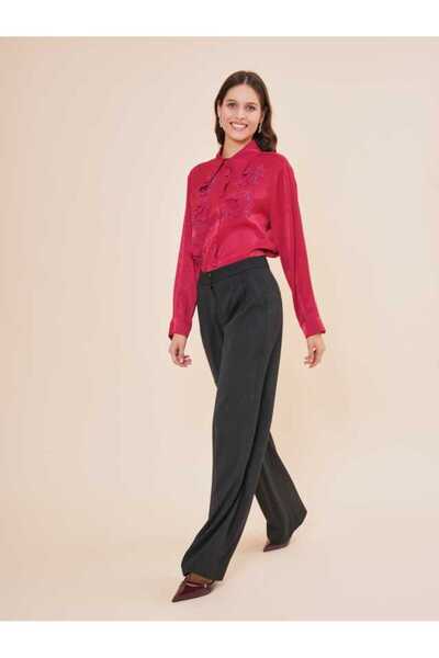 SERPİL Çiçek Nakışlı Gömlek 50425