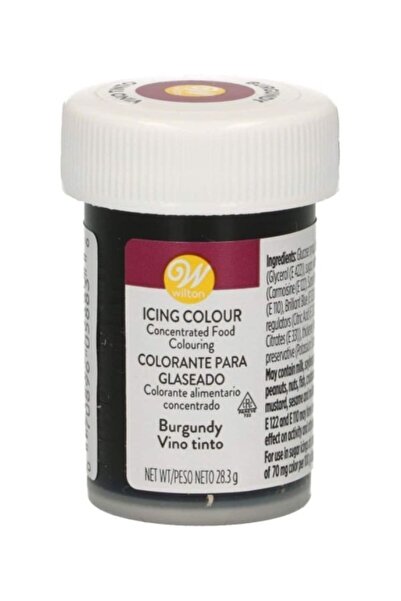 wilton Colorant alimentar Pasta/Gel- Burgundy-28 gr. -
