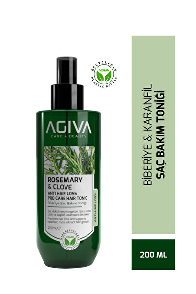 Agiva Care&Beauty Biberiye&Karanfil Saç Bakım Toniği 200 ml