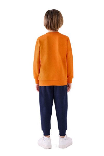 ROLY POLY Rolypoly Boys' Orange Waiter Boy Tracksuit Set 3436-g