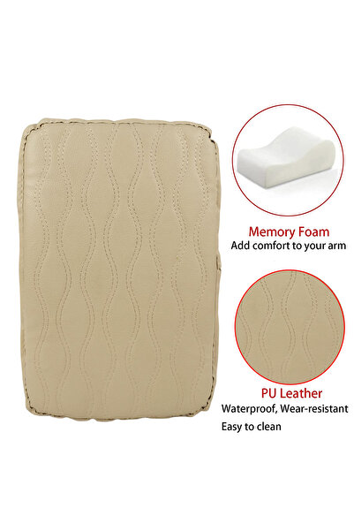 Spider NEW PLUS Car Armrest Cover - Waterproof, Comfortable, Durable PU Leather Model GN10762