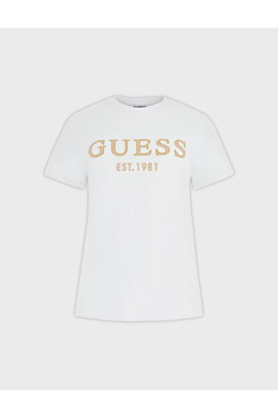Guess Tricou Guess, alb
