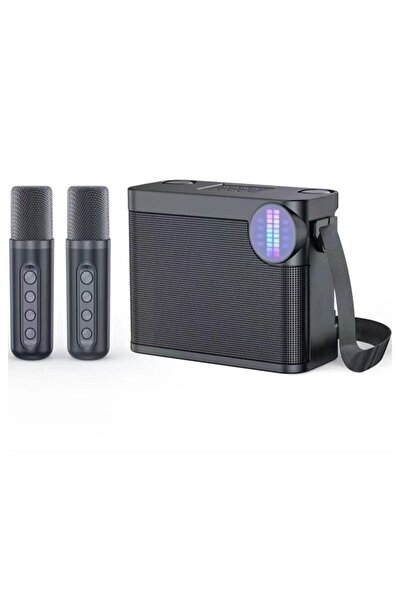 Hope Portable Dual Microphone Karaoke Machine with Bluetooth PA Speaker System