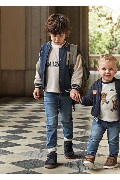 MAYORAL Winter Boy's Basic Slim Fit Pants - Blue