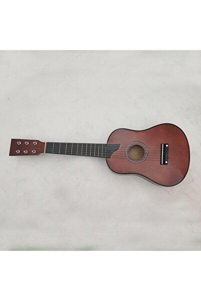 Flippy Children's Guitar, Wood & Plastic, Beginners, 63.5 x 22 x 5.8 cm, Brown