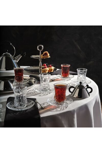 RCR Etna 6'lı Çay Bardak Seti 140 ml