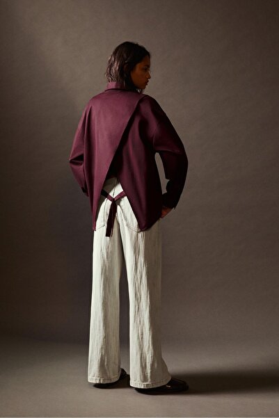 Pull & Bear Sırtı açık gömlek