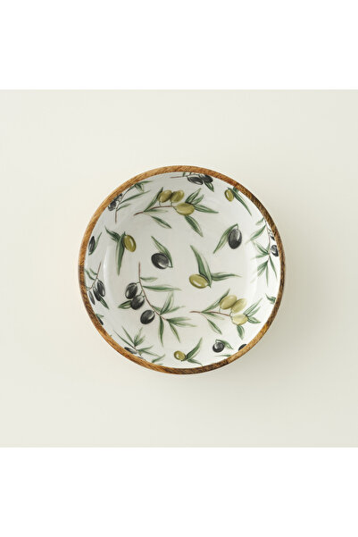 Bella Maison Olive Mango Presentation Bowl (20X6 cm)