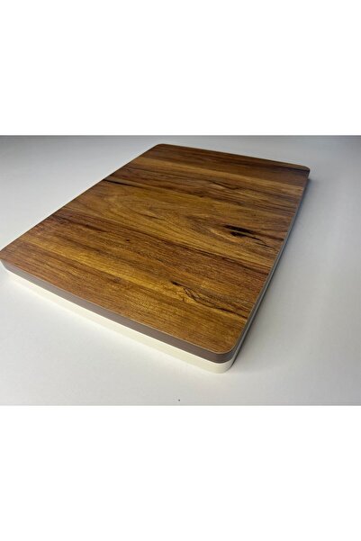 AKSET LÜX ZİGON 32*41 CM EN KÜÇÜK BOY SEHPA TABLASI CEVİZ (1 ADET)