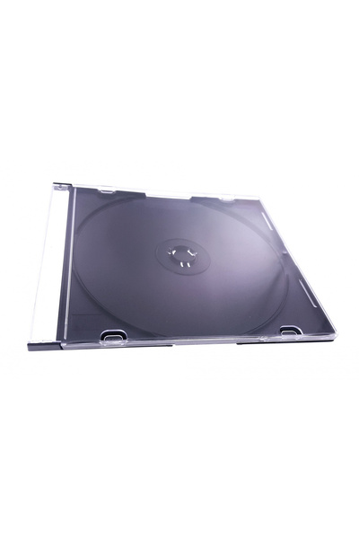 Omega Slim CD case 56622, HQ, 5.2mm, black