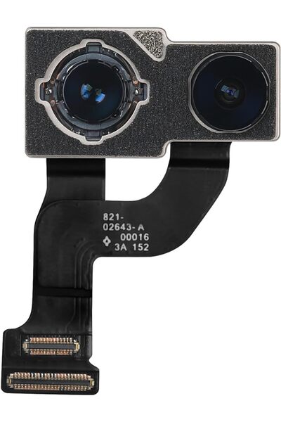 UITAETID Κύρια κάμερα, Apple, για iPhone 12, μαύρη - CN