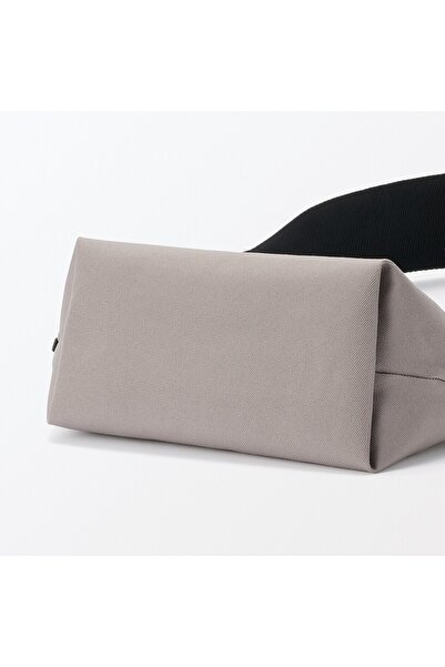 Muji Recycled Polyester Shoulder Bag with Wide Strap