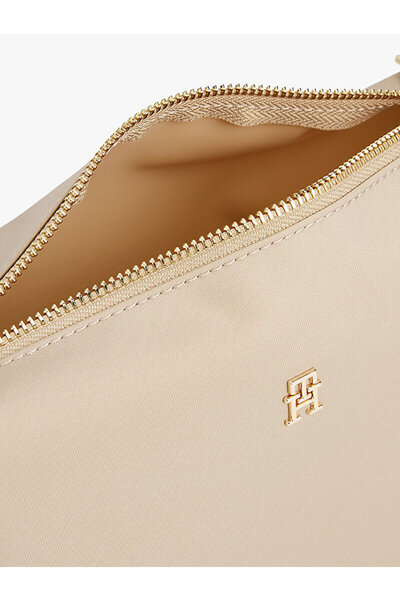 Tommy Hilfiger Th Icon Kadın Bej Washbag