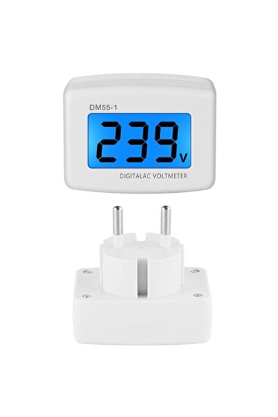 OEM Tester de tensiune, voltmeter in plug, 220 V - DM 55-1