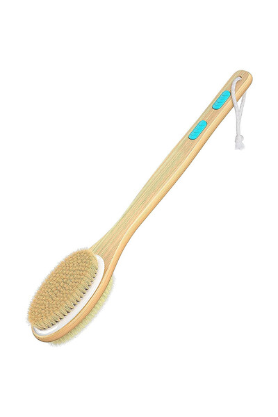 Regal Bliss Bath brush ® with long wooden handle,