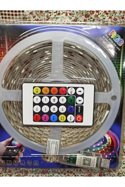 Go İthalat 10 Metre, Led Şerit, Usb Bağlantılı, Kumandalı, Ambiyans Işığı SDR...