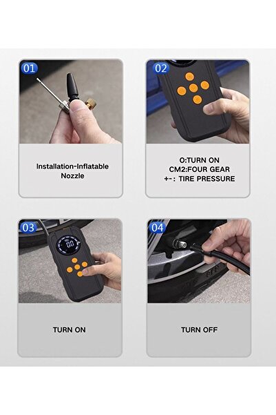 Genetic جهاز تشغيل السيارة وضاغط الهواء